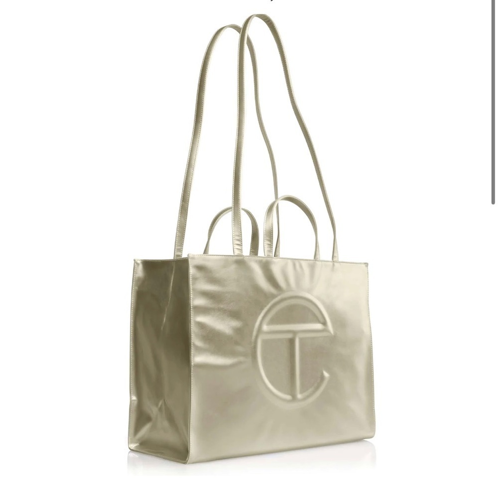 Large gold Telfar